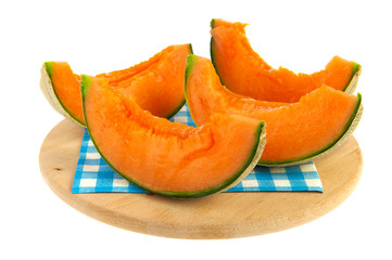 Slices melon