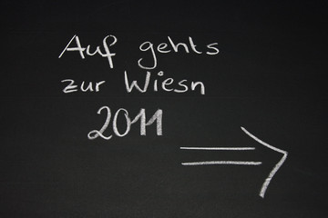 Obraz premium auf gehts zur wiesn 2011