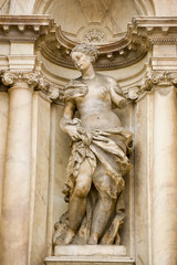 Fototapeta na wymiar Virtue pomnik, Wenecja