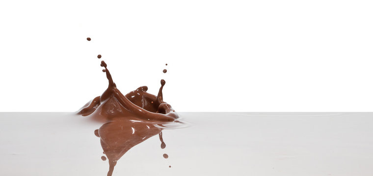 Naklejki chocolate splash