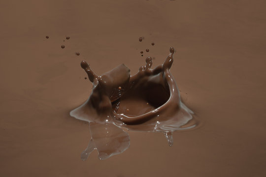 Naklejki chocolate splash