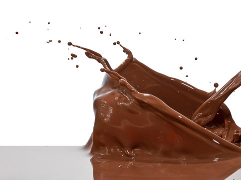 Naklejki chocolate splash