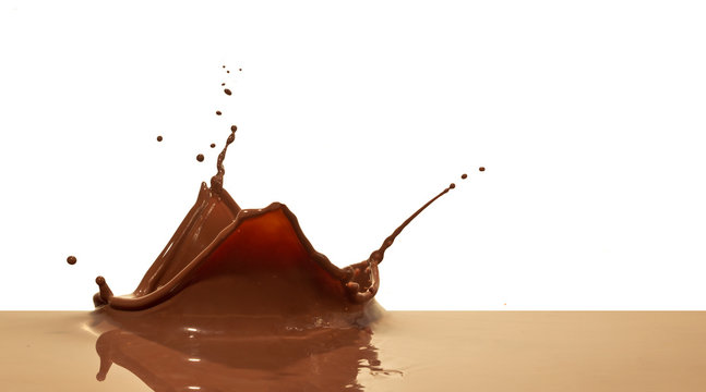 Naklejki chocolate splash