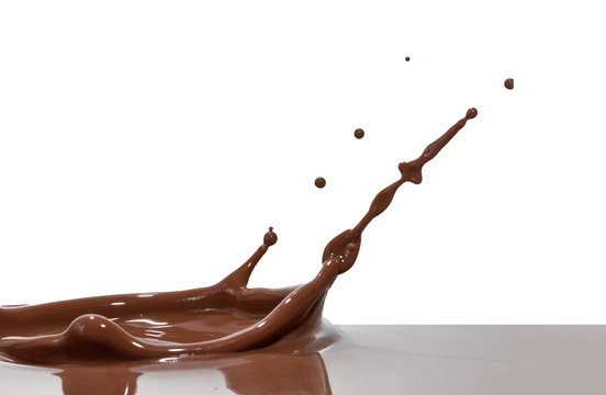Naklejki chocolate splash
