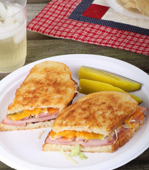 Grilled Ham and Cheese