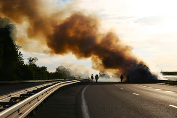 Accident de la route