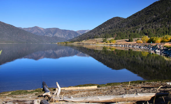 Scenic Landscape Of Hebgen Lake