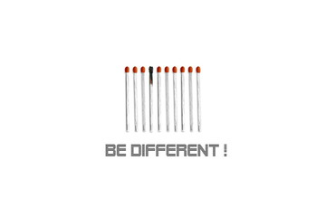 Be different