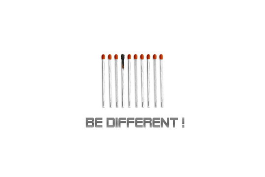 Be different