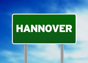 Hannover Road Sign