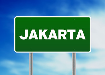 Jakarta Road Sign