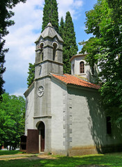 Naklejka premium Church of Holy Dimitrij, Podgorica, Montenegro