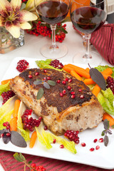 Sage Mustard Roast Tenderloin Pork