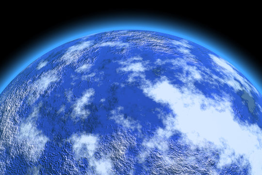 illustration of planet