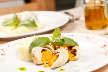 chicken fillet with ppotatoes