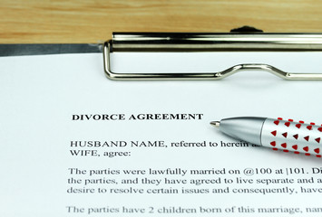 Divorce Agreement