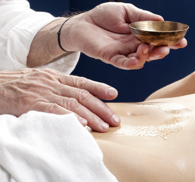 th&eacute;rapie mandala massage du ventre