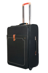 black suitcase for trips and rest