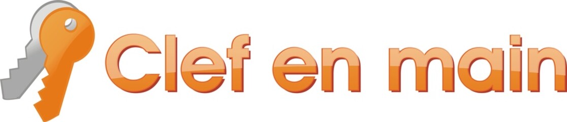 pictogramme clef en main