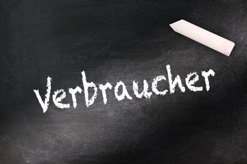 Obraz premium Verbraucher