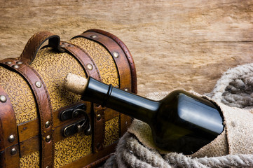 Pirate treasure chest