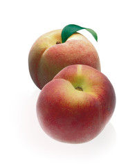 two peaches