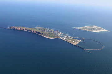 Helgoland Luftaufnahme