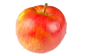 Red fresh apple