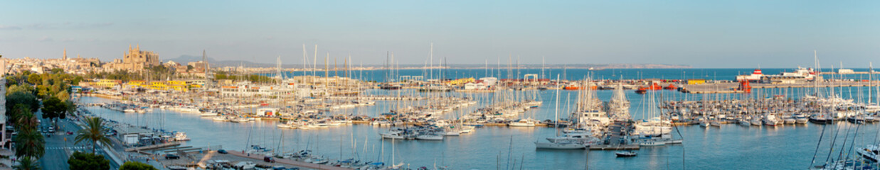 Panoramica Palma de Mallorca