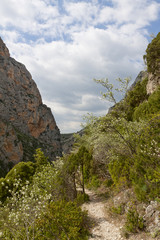 Saint Maurin's circuit, park of the verdon,  France