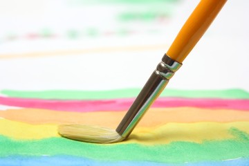 Fototapeta premium Paint brush