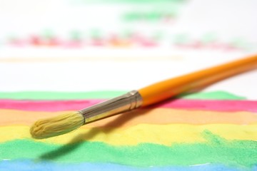 Fototapeta premium Paint brush