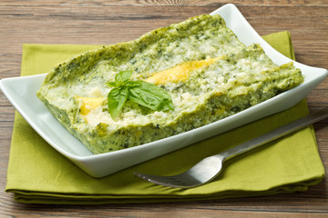 lasagne al pesto