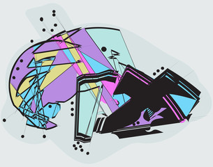 Abstract vector background with space for your text