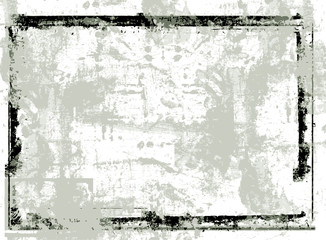 Grunge Vector Frame for your projects