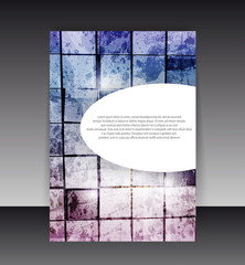 Flyer or Cover Design. Folder design content background. editabl