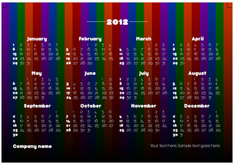 2012 calender