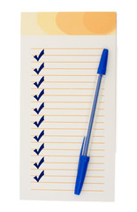 Creating a Checklist