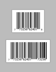 Generic bar codes illustration design