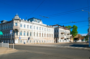 view of Kostroma street, Russia