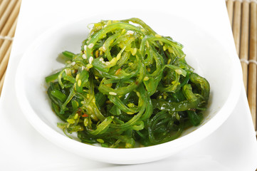 seaweed on bowl