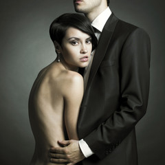 Fototapeta premium Young elegant couple