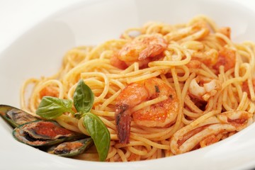 Pasta with Shrimps