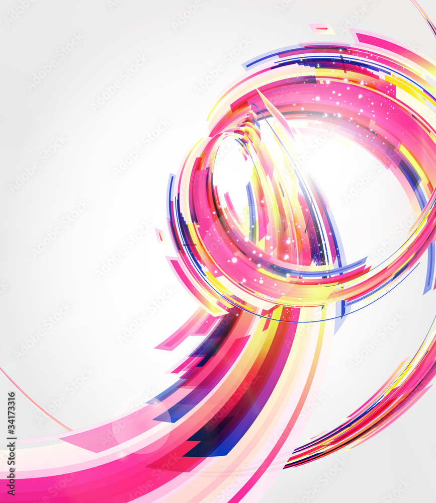 Poster abstract background vector