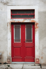 Vintage wooden doors