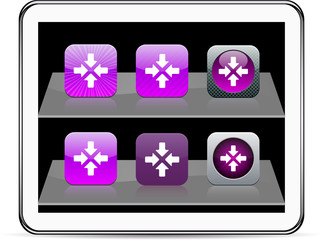 Click here purple app icons.