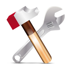vecteur,outils de bricolage
