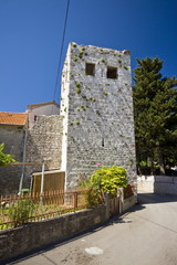 Fototapeta premium Castle turret in Turanj