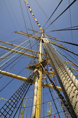 Fototapeta premium sail mast