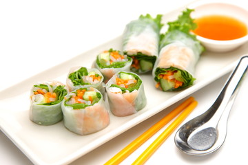 Summer Roll,Southeast Asian Food